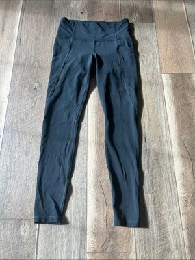 Athleta Black High-Waist Pocket Leggings